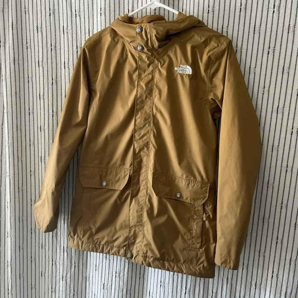 The North Face | youth Sequoia camel brown triclimate coat - Picture 1 of 4
